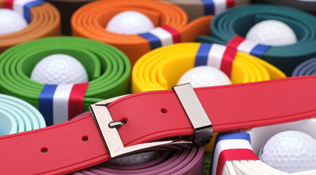 Loop Me, des ceintures colorées pour agrémenter votre tenue de golfeur